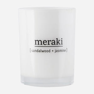 Meraki Scented Candle Sandalwood & Jasmine