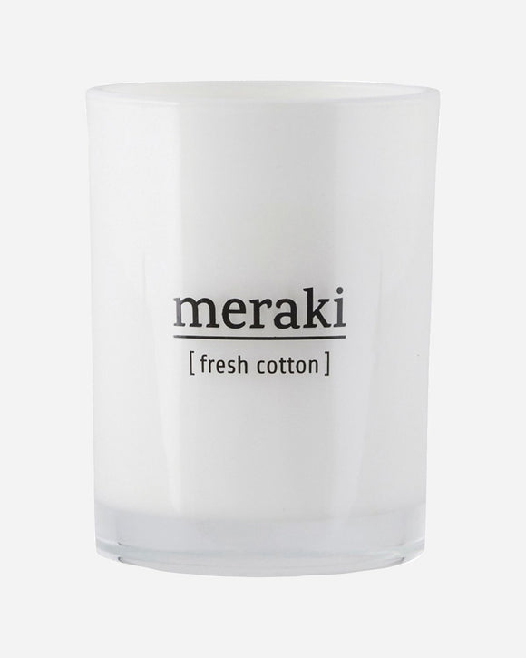 Meraki Scented Candle Fresh Cotton